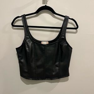 Altar’d State Faux Leather Tank
